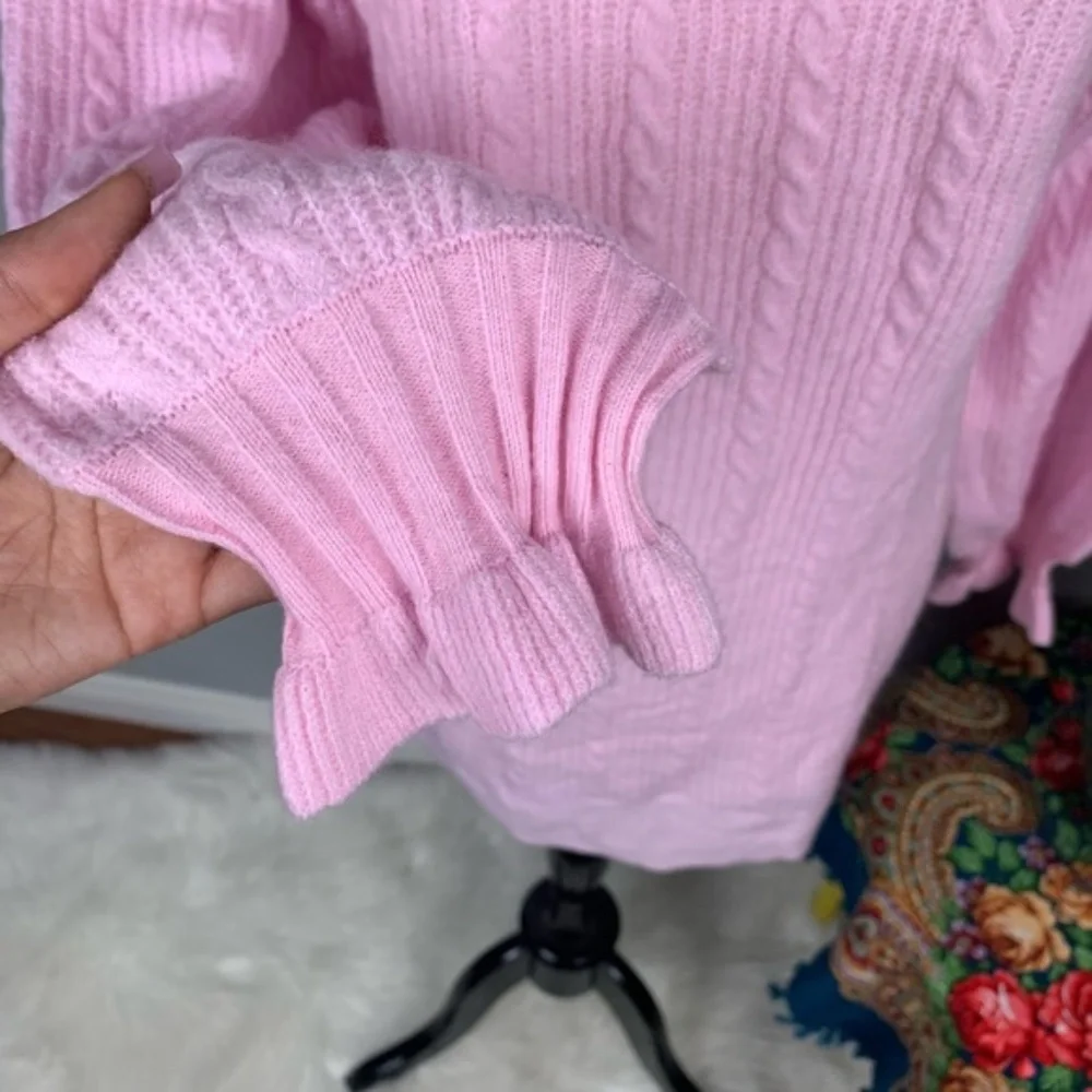 Tularosa Pink Long Sleeve Dress - Picture 5 of 8